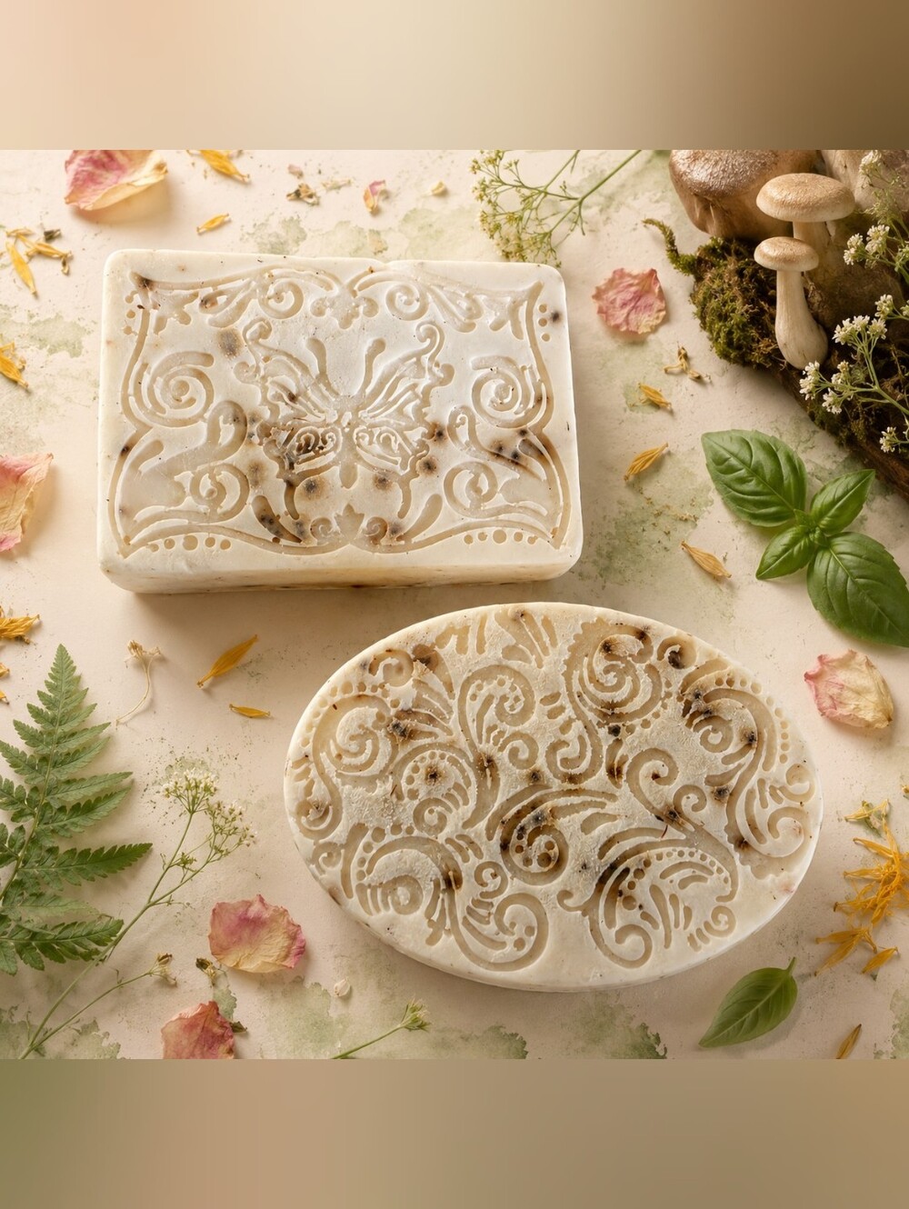 Forest Fairy Hand-Poured Shea Butter Botanical Soap Bar